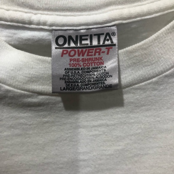 John Lennon Estate Art Tee double sided, large image on back Oneita Tag Cotton - Picture 14 of 16